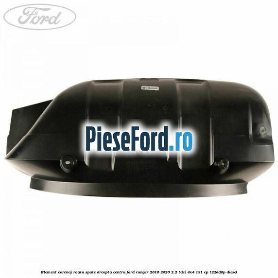 Element carenaj roata spate dreapta centru Ford Ranger 2016-2020 2.2 TDCi 4x4 131 cp T22DD0P diesel