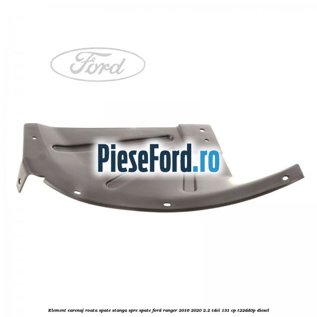 Element carenaj roata spate stanga spre spate Ford Ranger 2016-2020 2.2 TDCi 131 cp T22DD0P diesel