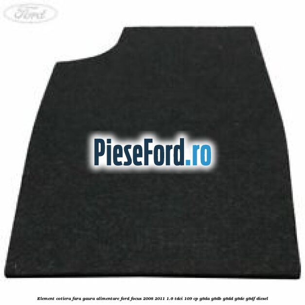 Element cotiera fara gaura alimentare Ford Focus 2008-2011 1.6 TDCi 109 cp Element cotiera fara gaura alimentare Ford Focus 2008-2011 1.6 TDCi 109 cp G8DA, G8DB, G8DD, G8DE, G8DF diesel