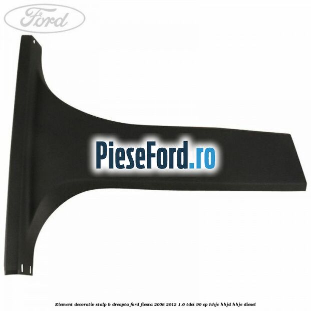 Element decorativ stalp b dreapta Ford Fiesta 2008-2012 1.6 TDCi 90 cp Element decorativ stalp b dreapta Ford Fiesta 2008-2012 1.6 TDCi 90 cp HHJC, HHJD, HHJE diesel