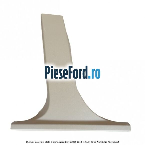 Element decorativ stalp b stanga Ford Fiesta 2008-2012 1.6 TDCi 90 cp HHJC, HHJD, HHJE diesel