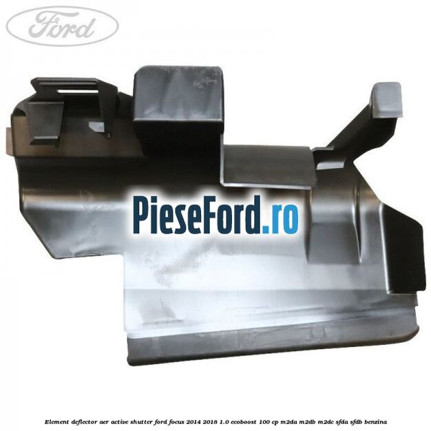 Element deflector aer active shutter Ford Focus 2014-2018 1.0 EcoBoost 100 cp M2DA, M2DB, M2DC, SFDA, SFDB benzina