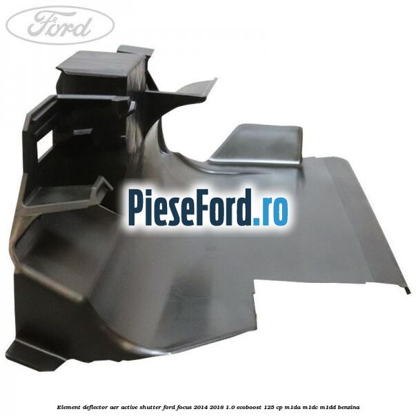 Element deflector aer active shutter Ford Focus 2014-2018 1.0 EcoBoost 125 cp M1DA, M1DC, M1DD benzina