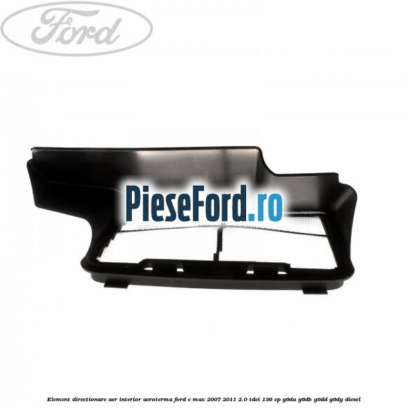 Element directionare aer interior aeroterma Ford C-Max 2007-2011 2.0 TDCi 136 cp G6DA, G6DB, G6DD, G6DG diesel