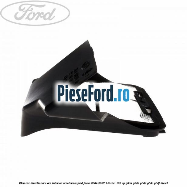 Element directionare aer interior aeroterma Ford Focus 2004-2007 1.6 TDCi 109 cp G8DA, G8DB, G8DD, G8DE, G8DF diesel