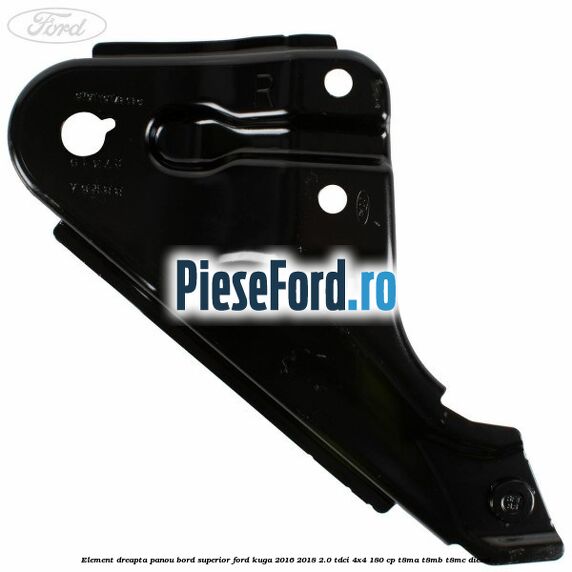 Element dreapta panou bord superior Ford Kuga 2016-2018 2.0 TDCi 4x4 180 cp T8MA, T8MB, T8MC diesel
