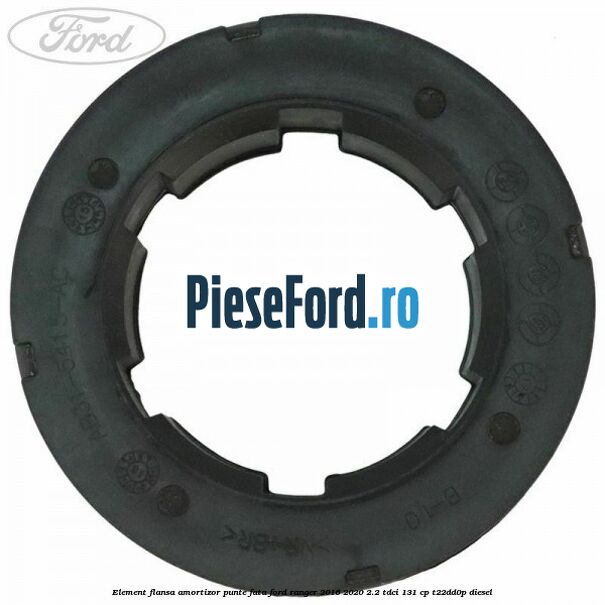Element flansa amortizor punte fata Ford Ranger 2016-2020 2.2 TDCi 131 cp T22DD0P diesel