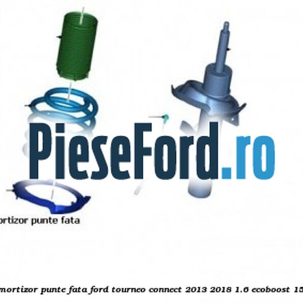 Element flansa amortizor punte fata Ford Tourneo Connect 2013-2018 1.6 EcoBoost 150 cp Element flansa amortizor punte fata Ford Tourneo Connect 2013-2018 1.6 EcoBoost 150 cp JQGA benzina