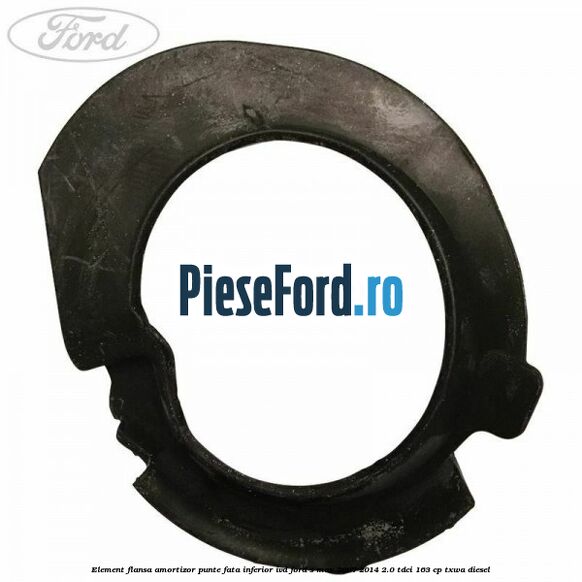 Element flansa amortizor punte fata inferior IVD Ford S-Max 2007-2014 2.0 TDCi 163 cp TXWA diesel