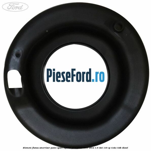 Element flansa amortizor punte spate inferior Ford Focus 2011-2014 1.6 TDCi 115 cp T1DA, T1DB diesel