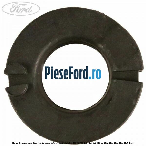 Element flansa amortizor punte spate inferior Ford Mondeo 2014-2018 2.0 TDCi 4x4 150 cp T7CA, T7CC, T7CD, T7CE, T7CF diesel
