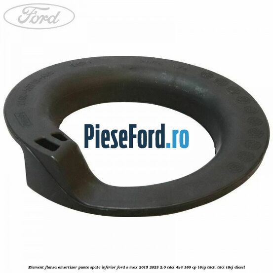 Element flansa amortizor punte spate inferior Ford S-Max 2015-2023 2.0 TDCi 4x4 180 cp T8CG, T8CH, T8CI, T8CJ diesel