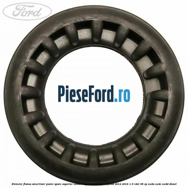 Element flansa amortizor punte spate superior combi dupa 10/2017 Ford Focus 2014-2018 1.5 TDCi 95 cp XXDA, XXDC, XXDD diesel