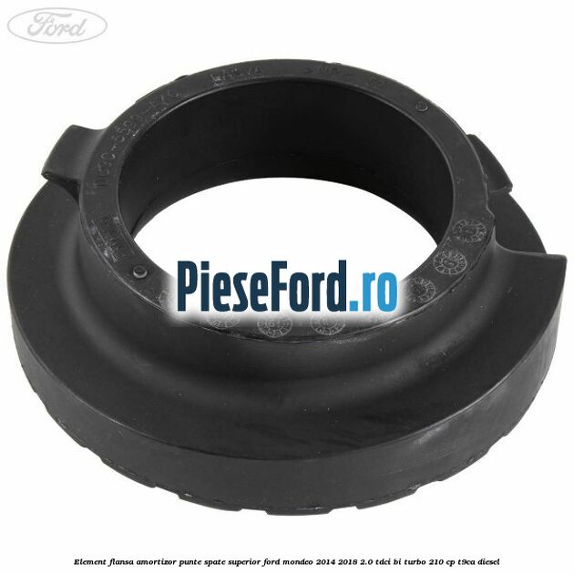 Element flansa amortizor punte spate superior Ford Mondeo 2014-2018 2.0 TDCi Bi-Turbo 210 cp T9CA diesel