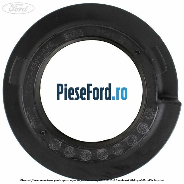 Element flansa amortizor punte spate superior Ford Mustang 2015-2018 2.3 EcoBoost 314 cp N38H, N48H benzina