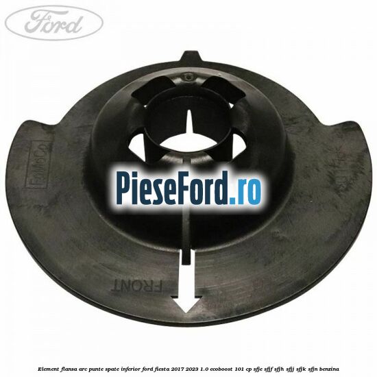 Element flansa arc punte spate inferior Ford Fiesta 2017-2023 1.0 EcoBoost 101 cp Element flansa arc punte spate inferior Ford Fiesta 2017-2023 1.0 EcoBoost 101 cp SFJE, SFJF, SFJH, SFJJ, SFJK, SFJN benzina