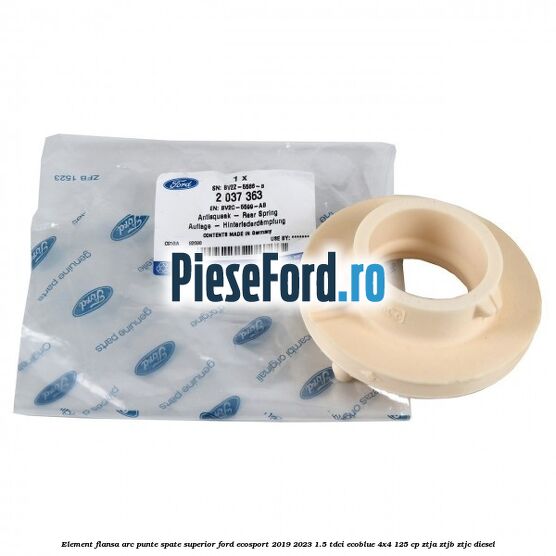 Element flansa arc punte spate superior Ford EcoSport 2019-2023 1.5 TDCi EcoBlue 4x4 125 cp ZTJA, ZTJB, ZTJC diesel