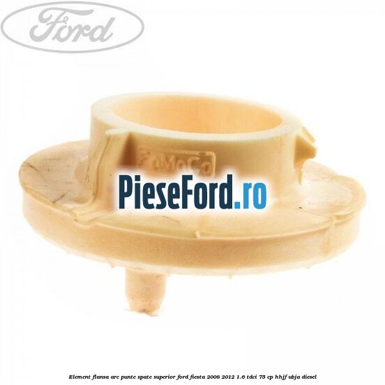 Element flansa arc punte spate superior Ford Fiesta 2008-2012 1.6 TDCi 75 cp