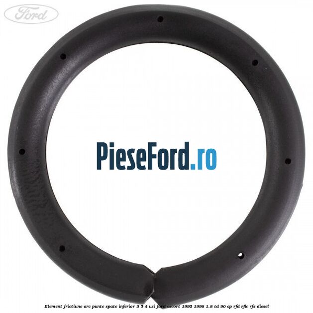 Element frictiune arc punte spate inferior 3/5 4 usi Ford Escort 1995-1998 1.8 TD 90 cp Element frictiune arc punte spate inferior 3/5 4 usi Ford Escort 1995-1998 1.8 TD 90 cp RFD, RFK, RFS diesel