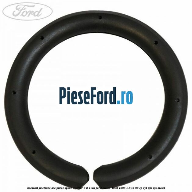 Element frictiune arc punte spate inferior 3/5 4 usi Ford Escort 1995-1998 1.8 TD 90 cp Element frictiune arc punte spate inferior 3/5 4 usi Ford Escort 1995-1998 1.8 TD 90 cp RFD, RFK, RFS diesel