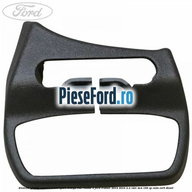 Element ghidaj centura scaun spate stanga BUS randul 5 Ford Transit 2014-2018 2.2 TDCi 4x4 155 cp Element ghidaj centura scaun spate stanga BUS randul 5 Ford Transit 2014-2018 2.2 TDCi 4x4 155 cp CV24, CVR5 diesel