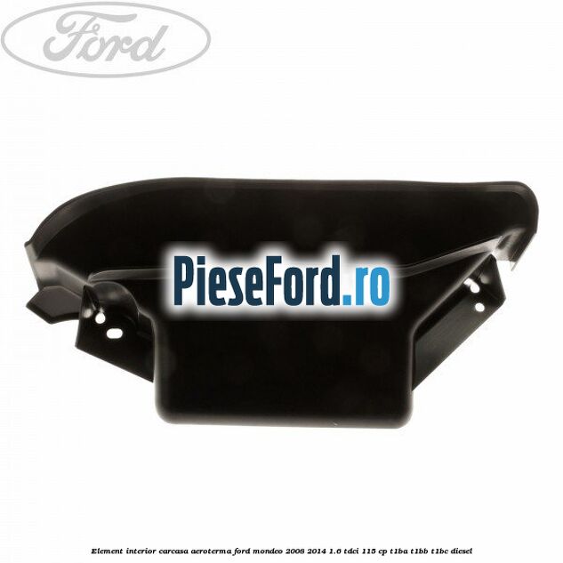 Element interior carcasa aeroterma Ford Mondeo 2008-2014 1.6 TDCi 115 cp T1BA, T1BB, T1BC diesel