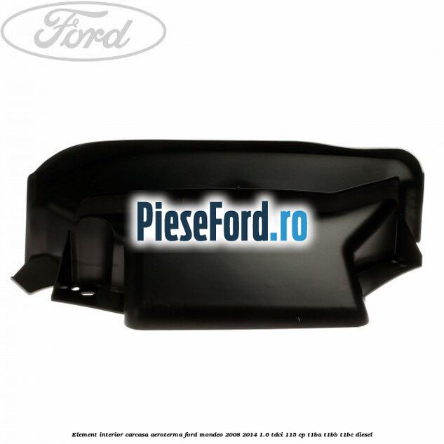 Element interior carcasa aeroterma Ford Mondeo 2008-2014 1.6 TDCi 115 cp T1BA, T1BB, T1BC diesel