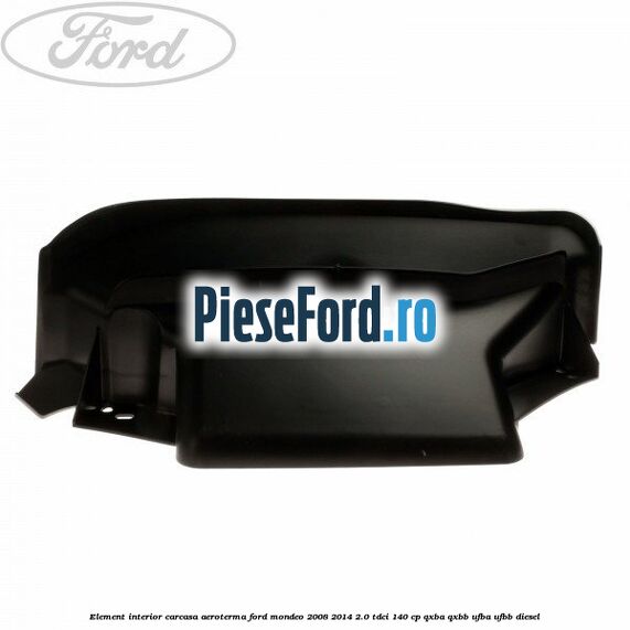 Element interior carcasa aeroterma Ford Mondeo 2008-2014 2.0 TDCi 140 cp QXBA, QXBB, UFBA, UFBB diesel