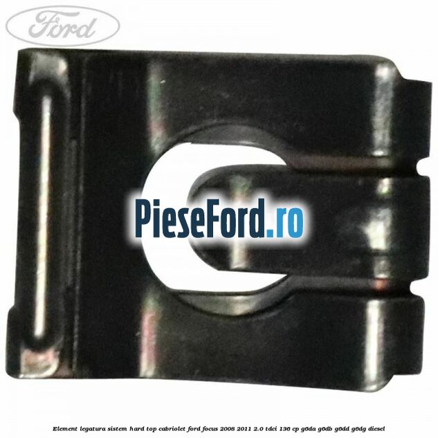 Element legatura sistem hard top cabriolet Ford Focus 2008-2011 2.0 TDCi 136 cp G6DA, G6DB, G6DD, G6DG diesel