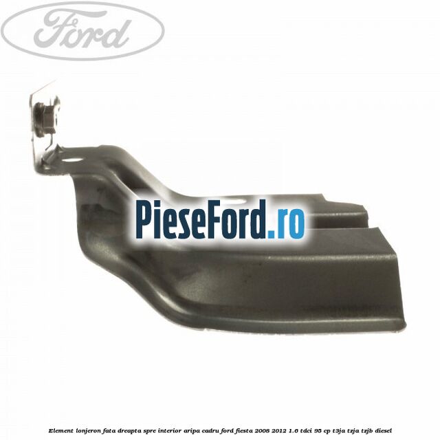 Element lonjeron fata dreapta spre interior aripa cadru Ford Fiesta 2008-2012 1.6 TDCi 95 cp T3JA, TZJA, TZJB diesel