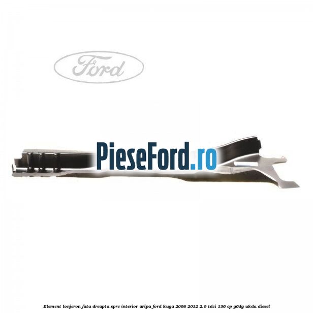 Element lonjeron fata dreapta spre interior aripa Ford Kuga 2008-2012 2.0 TDCi 136 cp G6DG, UKDA diesel