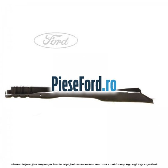 Element lonjeron fata dreapta spre interior aripa Ford Tourneo Connect 2013-2018 1.5 TDCi 100 cp Element lonjeron fata dreapta spre interior aripa Ford Tourneo Connect 2013-2018 1.5 TDCi 100 cp XVGA, XVGB, XVGC, XXGA diesel