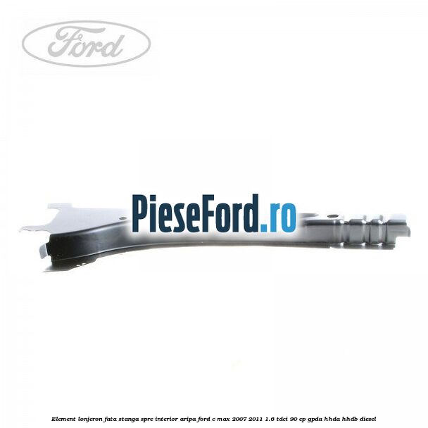 Element lonjeron fata stanga spre interior aripa Ford C-Max 2007-2011 1.6 TDCi 90 cp Element lonjeron fata stanga spre interior aripa Ford C-Max 2007-2011 1.6 TDCi 90 cp GPDA, HHDA, HHDB diesel