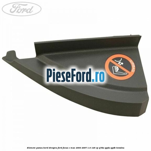 Element panou bord dreapta Ford Focus C-Max 2003-2007 1.8 125 cp Q7DA, QQDA, QQDB benzina