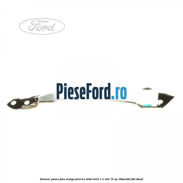 Element panou fata stanga Ford Ka 2009-2016 1.3 TDCi 75 cp 169A1000, FD4 diesel