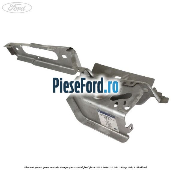 Element panou geam custode stanga spate combi Ford Focus 2011-2014 1.6 TDCi 115 cp T1DA, T1DB diesel