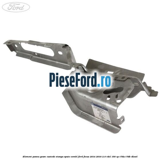 Element panou geam custode stanga spate combi Ford Focus 2014-2018 2.0 TDCi 150 cp T7DA, T7DB diesel