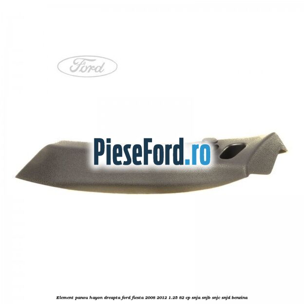 Element panou hayon dreapta Ford Fiesta 2008-2012 1.25 82 cp SNJA, SNJB, SNJC, SNJD benzina