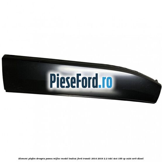 Element plafon dreapta panou mijloc model inaltat Ford Transit 2014-2018 2.2 TDCi 4x4 155 cp Element plafon dreapta panou mijloc model inaltat Ford Transit 2014-2018 2.2 TDCi 4x4 155 cp CV24, CVR5 diesel