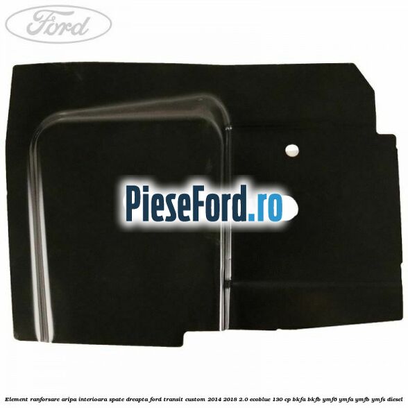 Element ranforsare aripa interioara spate dreapta Ford Transit Custom 2014-2018 2.0 EcoBlue 130 cp Element ranforsare aripa interioara spate dreapta Ford Transit Custom 2014-2018 2.0 EcoBlue 130 cp BKFA, BKFB, YMF6, YMFA, YMFB, YMFS diesel