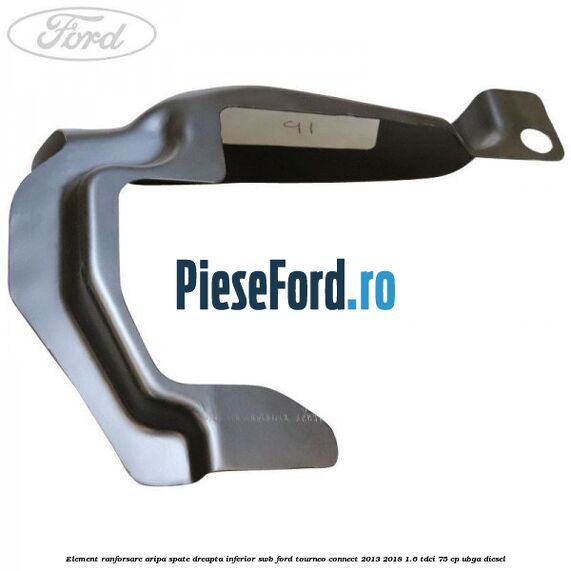 Element ranforsare aripa spate dreapta inferior SWB Ford Tourneo Connect 2013-2018 1.6 TDCi 75 cp UBGA diesel