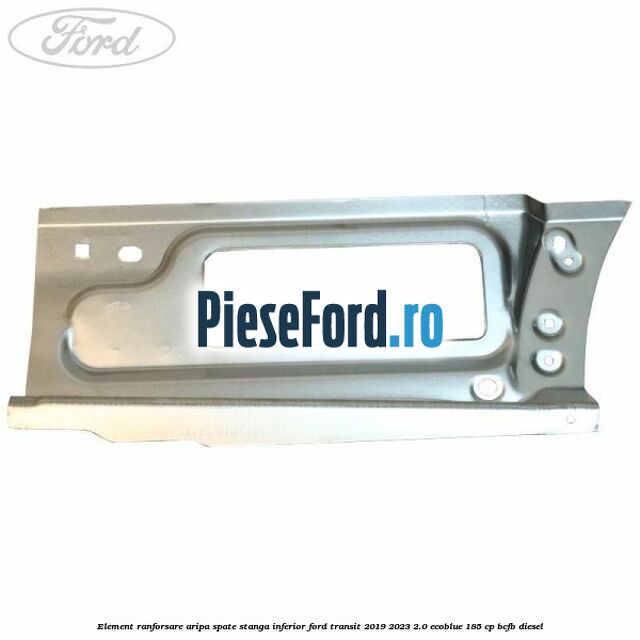 Element ranforsare aripa spate stanga inferior Ford Transit 2019-2023 2.0 EcoBlue 185 cp BCFB diesel