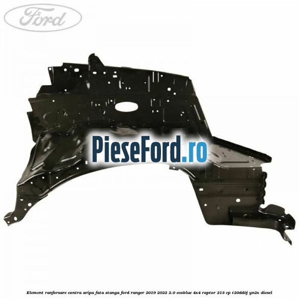Element ranforsare contra aripa fata stanga Ford Ranger 2019-2022 2.0 EcoBlue 4x4 Raptor 213 cp T20DD0J, YN2X diesel