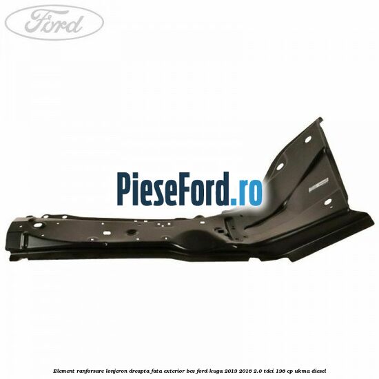Element ranforsare lonjeron dreapta fata exterior BEV Ford Kuga 2013-2016 2.0 TDCi 136 cp UKMA diesel