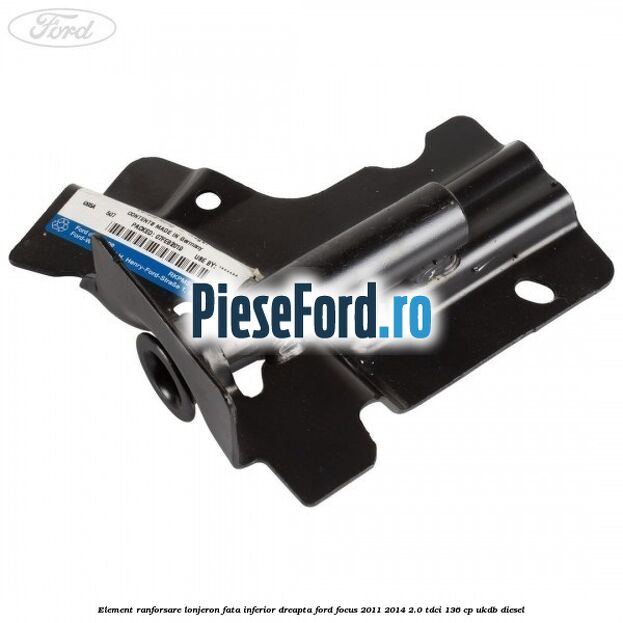 Element ranforsare lonjeron fata inferior dreapta Ford Focus 2011-2014 2.0 TDCi 136 cp UKDB diesel