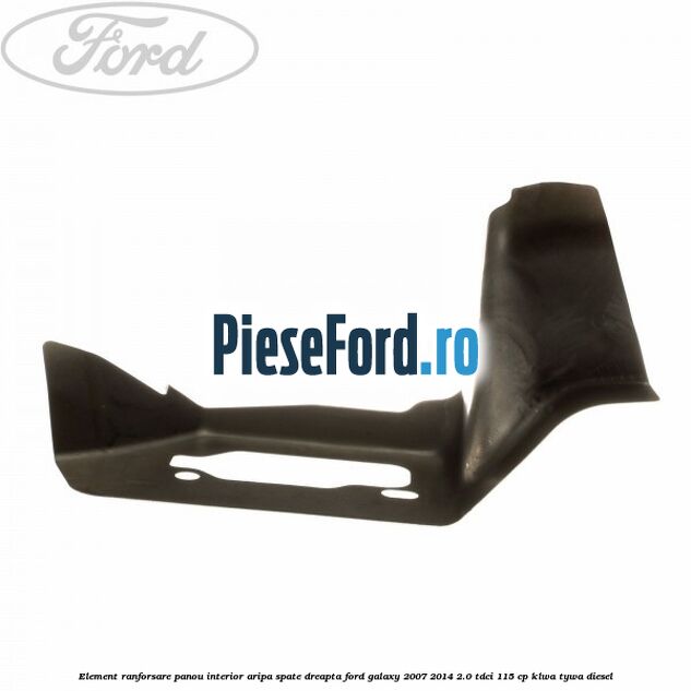 Element ranforsare panou interior aripa spate dreapta Ford Galaxy 2007-2014 2.0 TDCi 115 cp KLWA, TYWA diesel