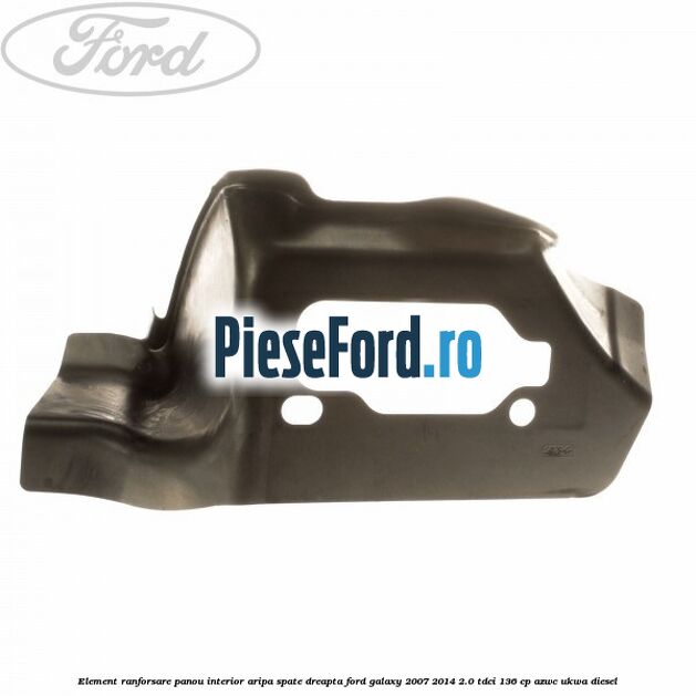 Element ranforsare panou interior aripa spate dreapta Ford Galaxy 2007-2014 2.0 TDCi 136 cp AZWC, UKWA diesel