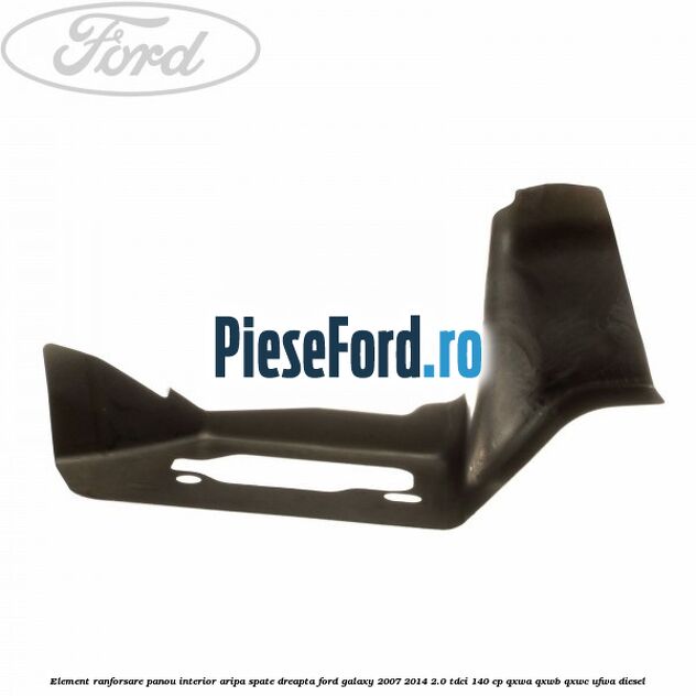 Element ranforsare panou interior aripa spate dreapta Ford Galaxy 2007-2014 2.0 TDCi 140 cp QXWA, QXWB, QXWC, UFWA diesel