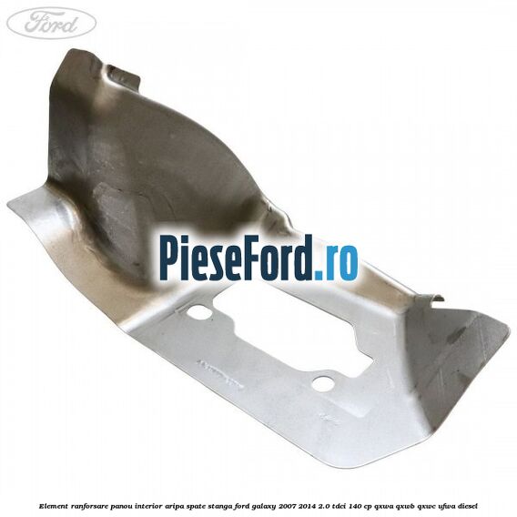 Element ranforsare panou interior aripa spate stanga Ford Galaxy 2007-2014 2.0 TDCi 140 cp QXWA, QXWB, QXWC, UFWA diesel
