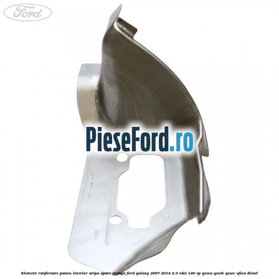 Element ranforsare panou interior aripa spate stanga Ford Galaxy 2007-2014 2.0 TDCi 140 cp QXWA, QXWB, QXWC, UFWA diesel